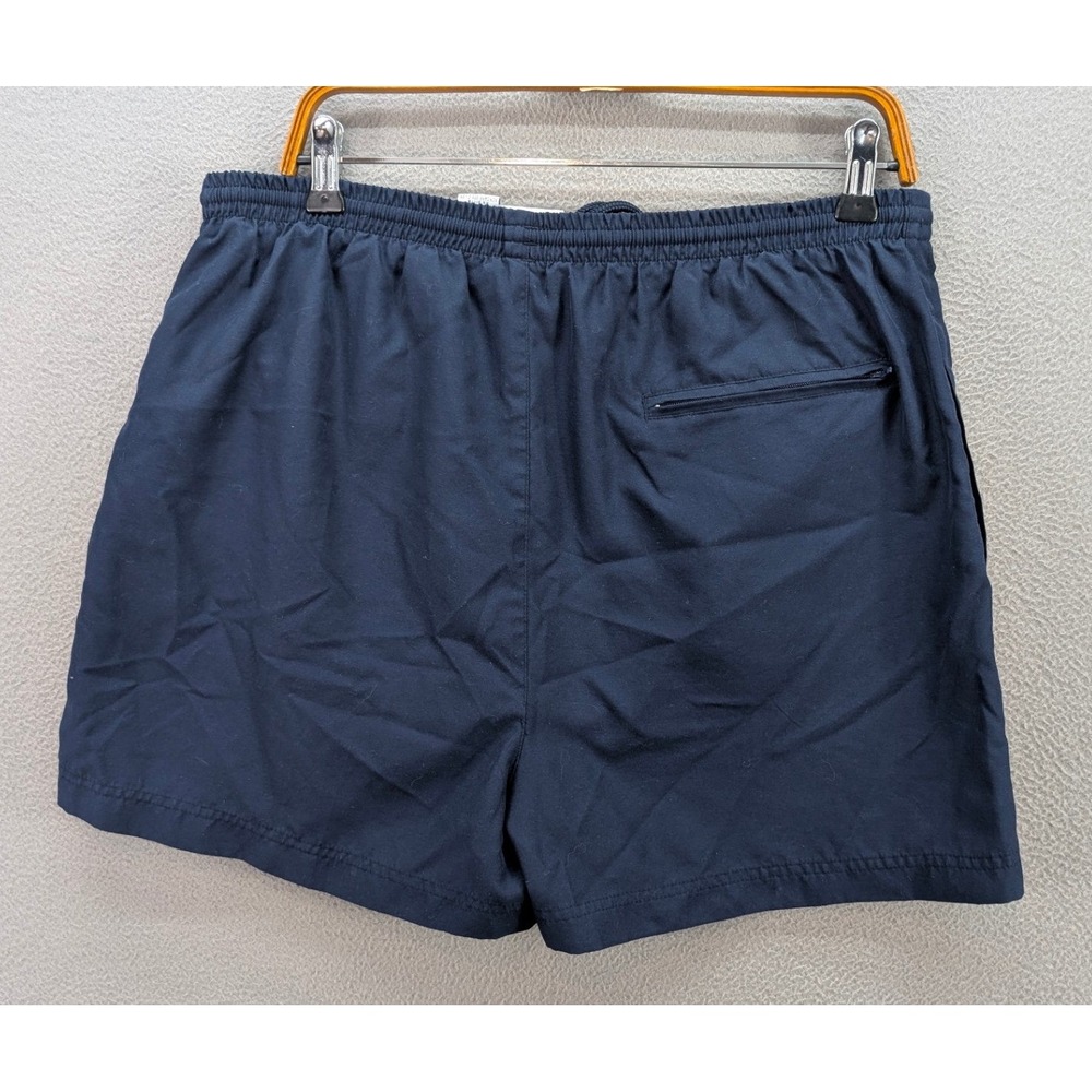 Fila Vintage Athletic Shorts Men's Size M Embroidered Logo Navy Blue Hong Kong - Picture 8 of 13
